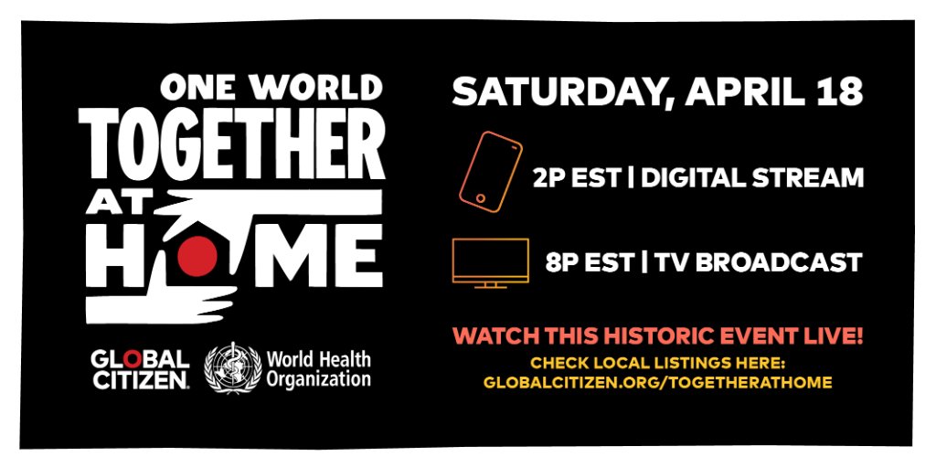 One World: Together At Home Livestream One World: Together At Home Livestream