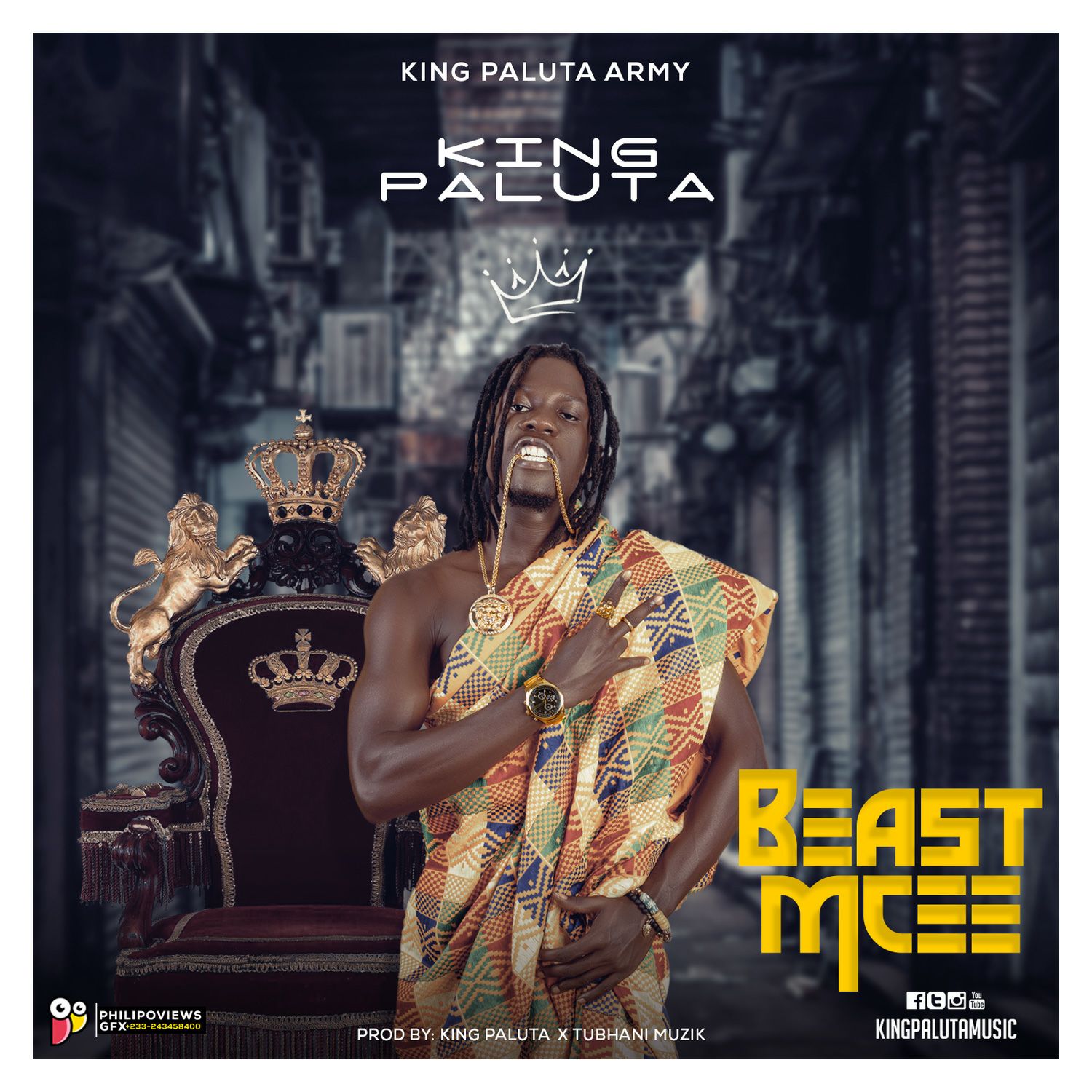 King Paluta - Beast Mcee (feat. Verbz & Pfresh) King Paluta - Beast Mcee (feat. Verbz & Pfresh)