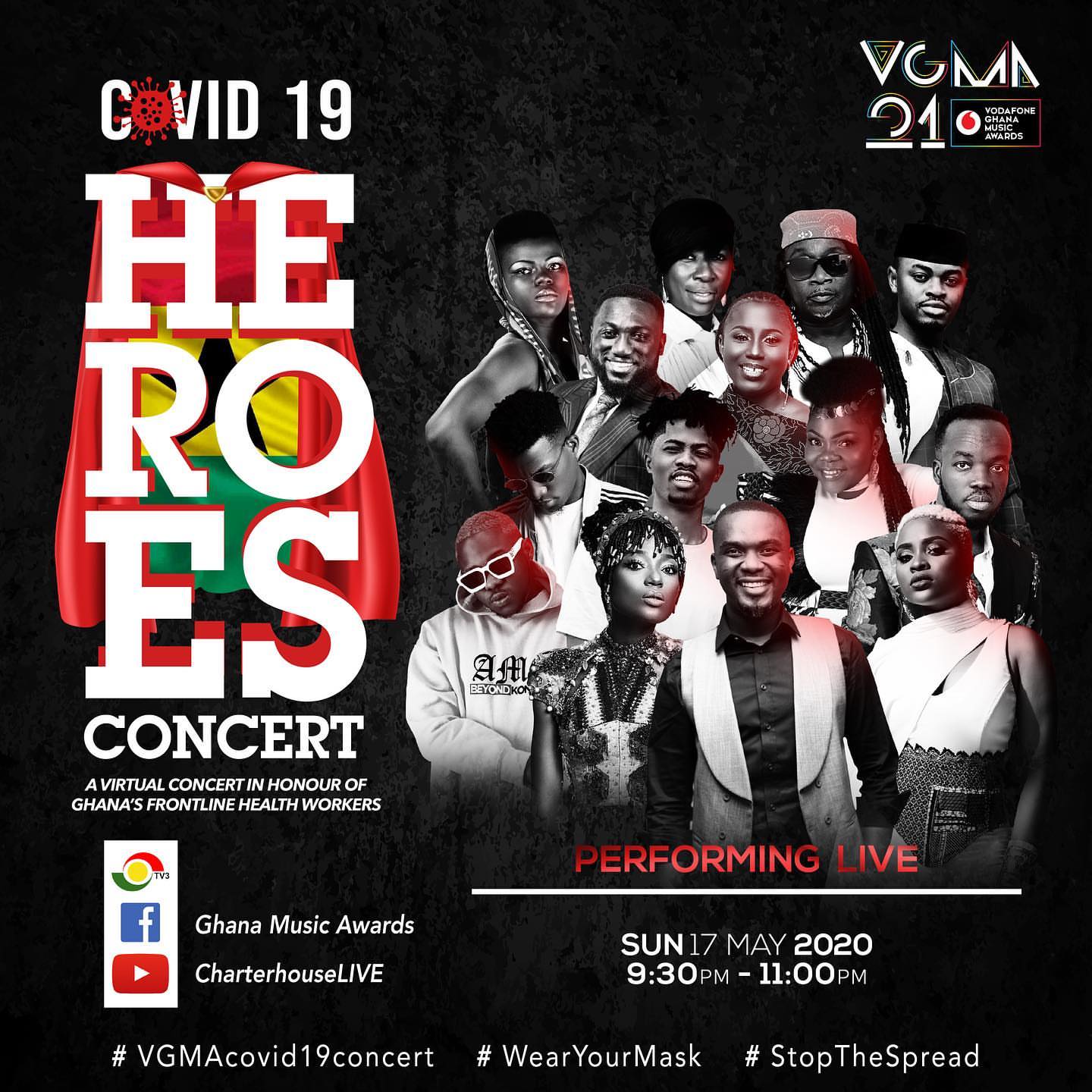 VGMA Covid-19 Concert - Heroes Concert VGMA Covid-19 Concert - Heroes Concert